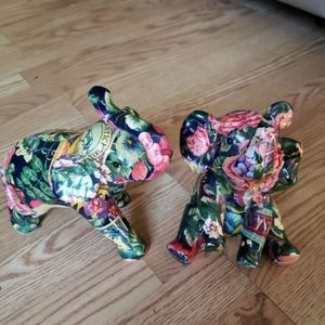 Lucky Elephant Pair Feng Shui